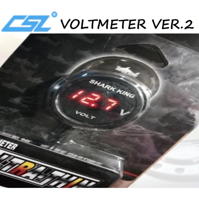 CSL Voltmeter Ver.2 Universal Display for Motorcycle #2501 - LED Digital Display