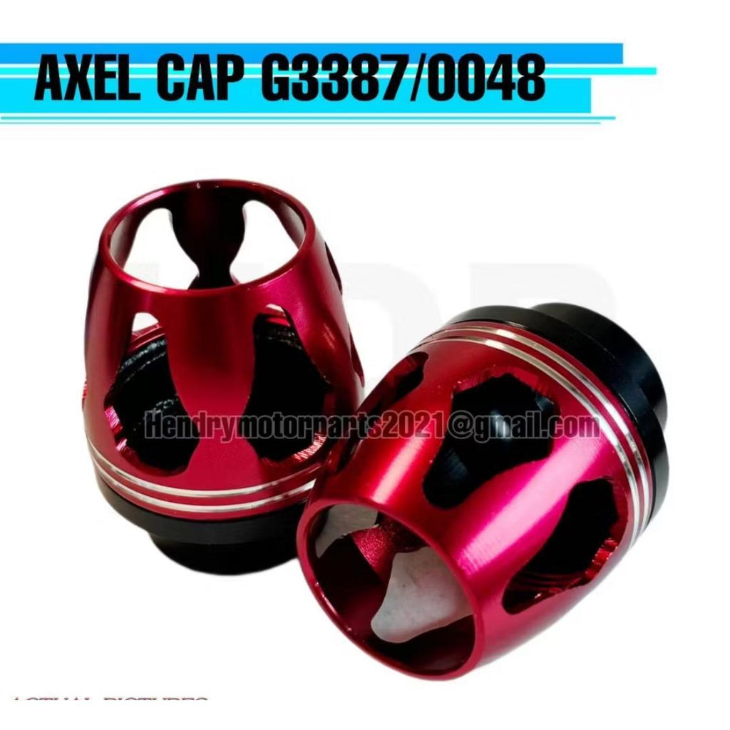 CSL UNIVERSAL AXLE CAP FOR MOTORCYCLE #G3387 CSL-0048