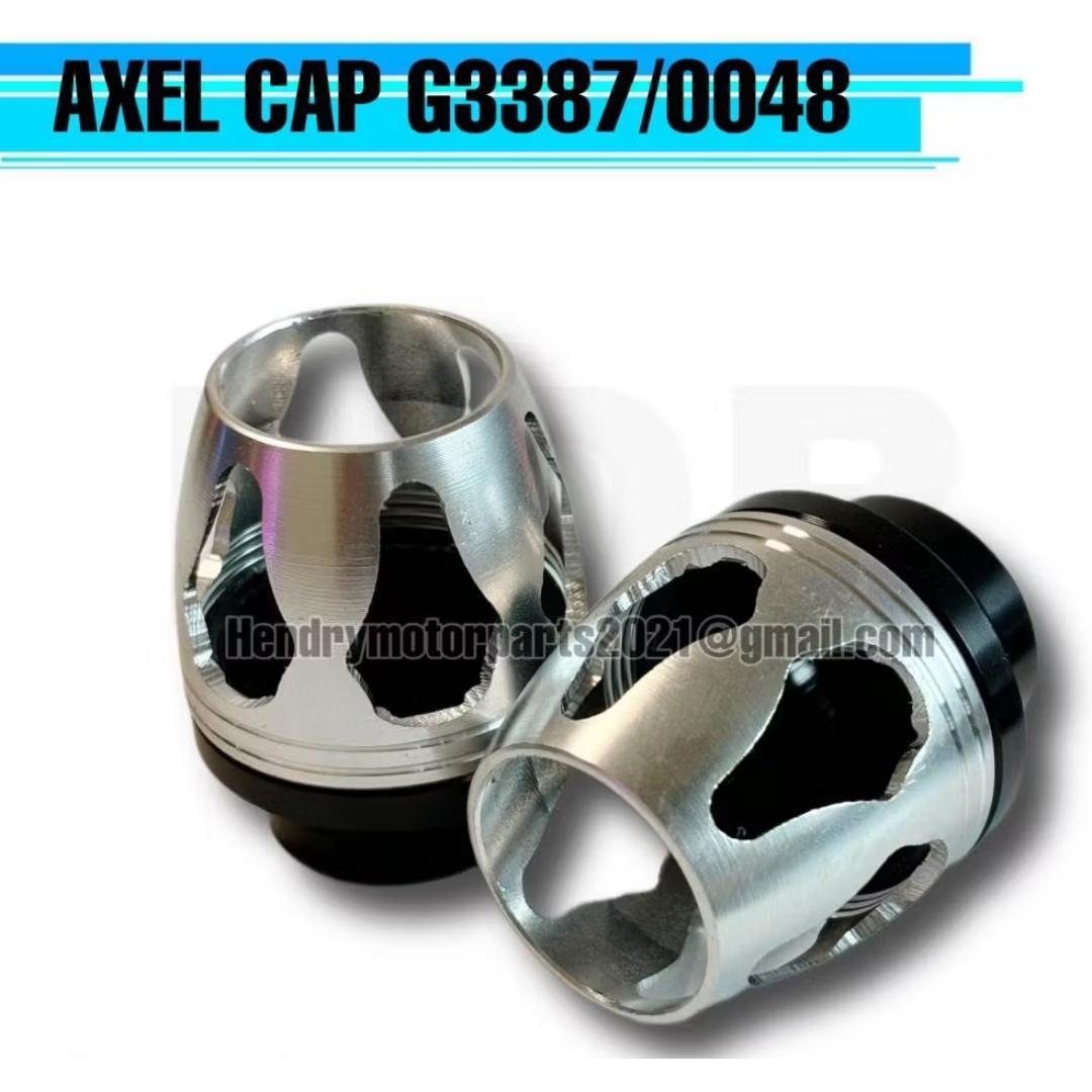 CSL UNIVERSAL AXLE CAP FOR MOTORCYCLE #G3387 CSL-0048