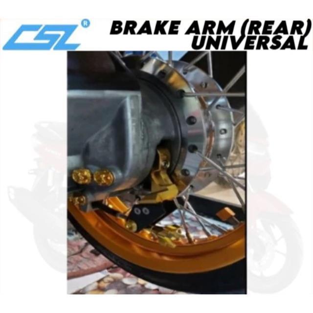 CSL BRAKE ARM ALLOY UNIVERSAL REAR MOTORCYCLE #G1336 CSL-0019