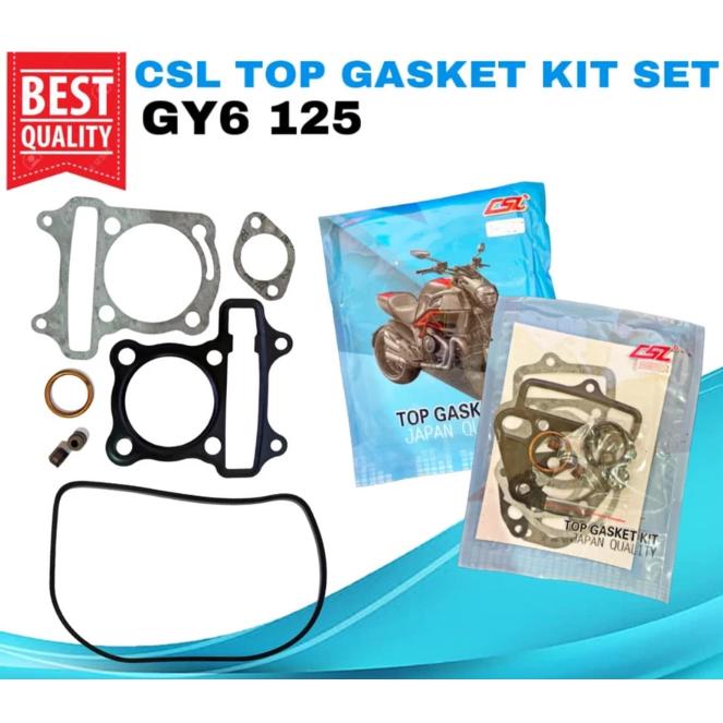 【COD】CSL Top Gasket Kit Set for Any Kind of Motorcycle - High Quality Japan（5PCAK）