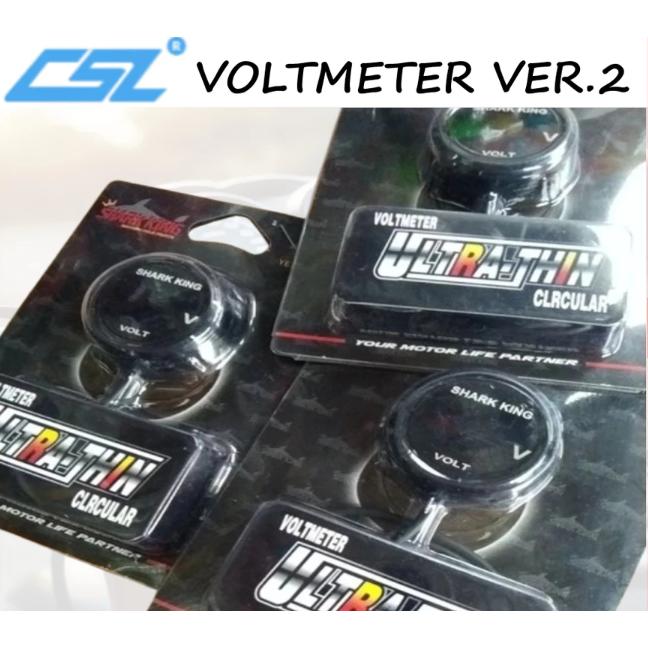 CSL Voltmeter Ver.2 Universal Display for Motorcycle #2501 - LED Digital Display