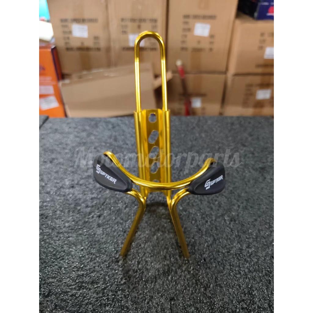 CSL Stainless Steel Bottle Holder for Motorcycle #G2303 - Fits Most Water Jugs and Bottles - Multiple Color Choices