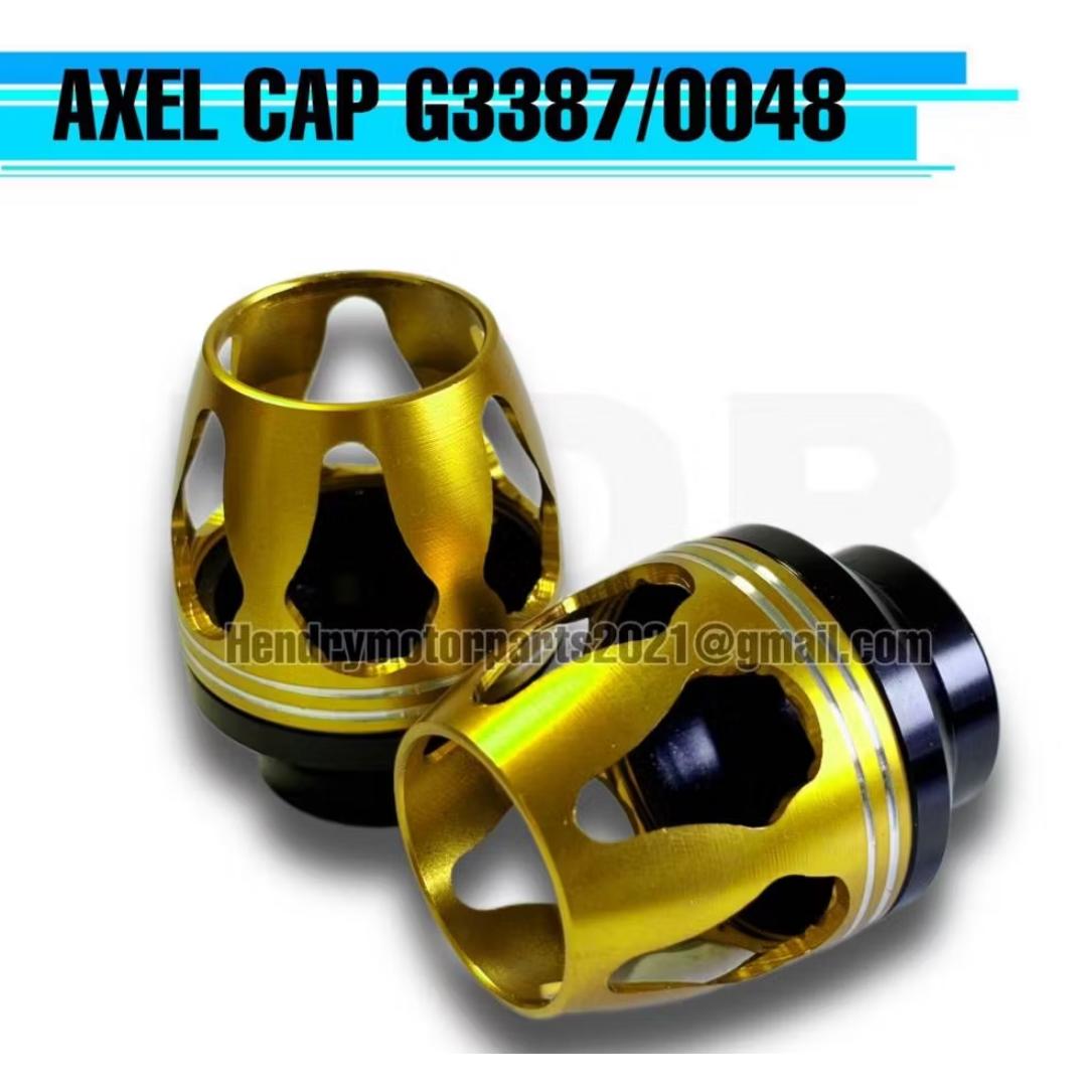 CSL UNIVERSAL AXLE CAP FOR MOTORCYCLE #G3387 CSL-0048