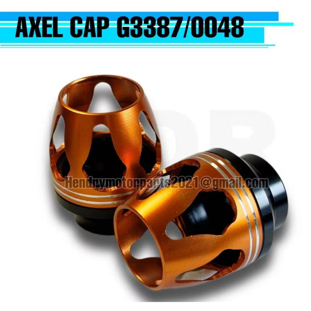 CSL UNIVERSAL AXLE CAP FOR MOTORCYCLE #G3387 CSL-0048
