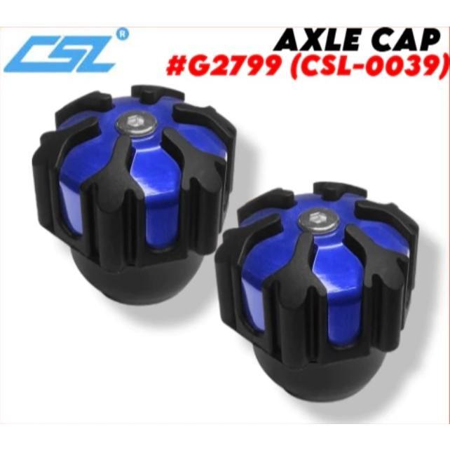 CSL UNIVERSAL AXLE CAP FOR MOTORCYCLE #G2799 CSL-0039