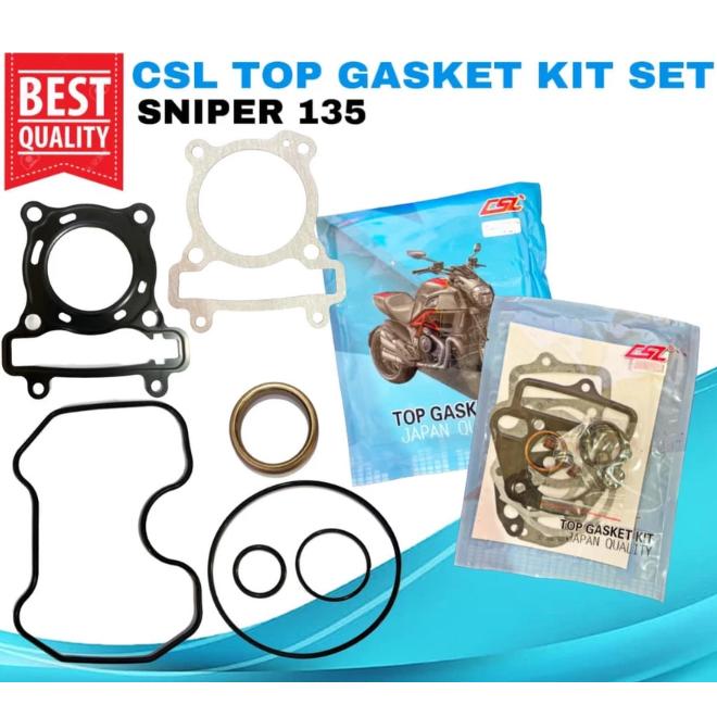 【COD】CSL Top Gasket Kit Set for Any Kind of Motorcycle - High Quality Japan（5PCAK）