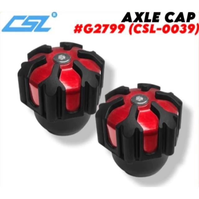 CSL UNIVERSAL AXLE CAP FOR MOTORCYCLE #G2799 CSL-0039