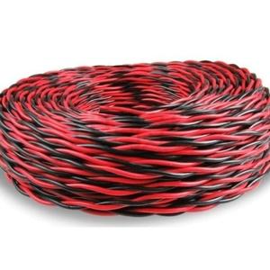 CSL Red And Black 2 Core 1 Square Wire And Cable Dual Color Parallel Line Soft Power Line LED Speaker Sheath Monitoring Line