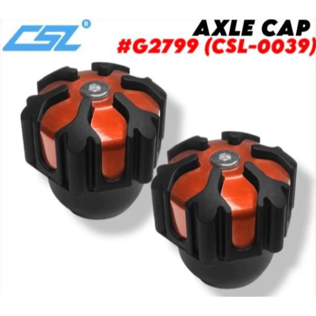 CSL UNIVERSAL AXLE CAP FOR MOTORCYCLE #G2799 CSL-0039