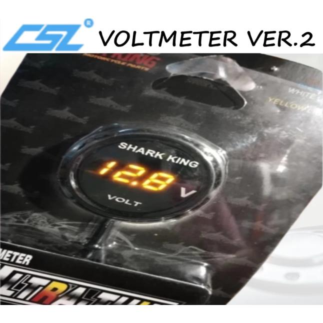 CSL Voltmeter Ver.2 Universal Display for Motorcycle #2501 - LED Digital Display