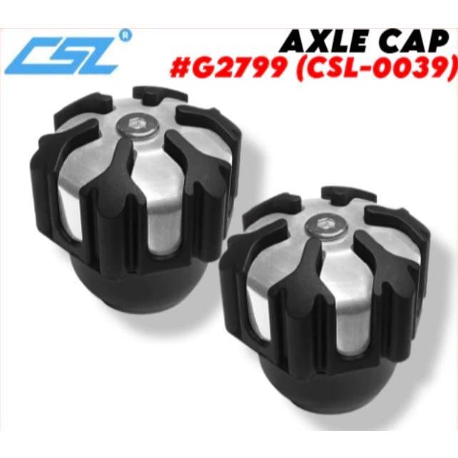 CSL UNIVERSAL AXLE CAP FOR MOTORCYCLE #G2799 CSL-0039